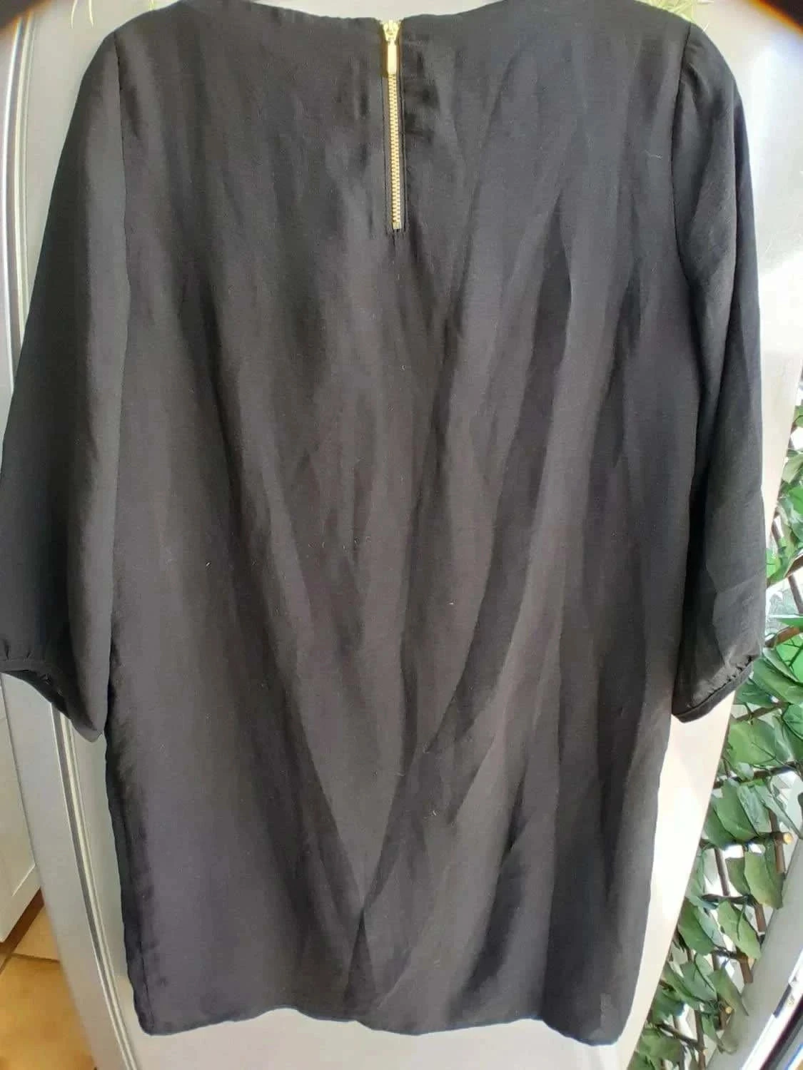Vestido color negro, talla 38, Marca H&M – photo 6
